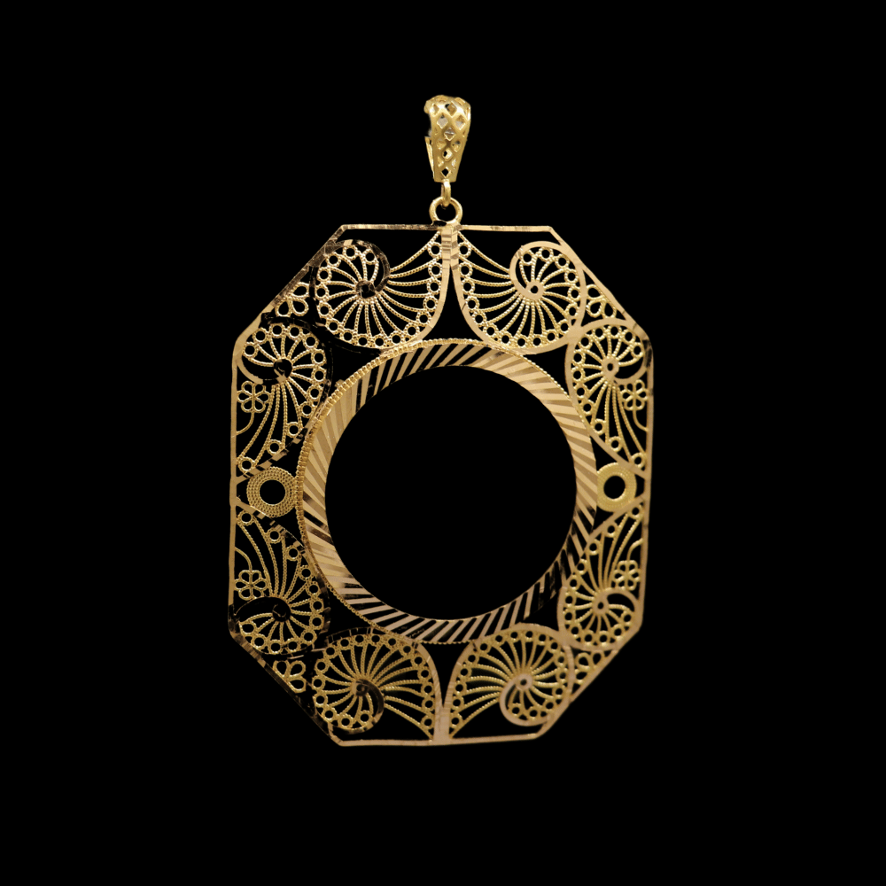 21K Gold Mokhamas Frame