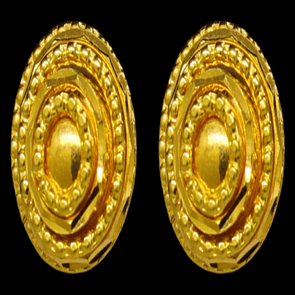 21K Gold Drop Earrings - SW29199
