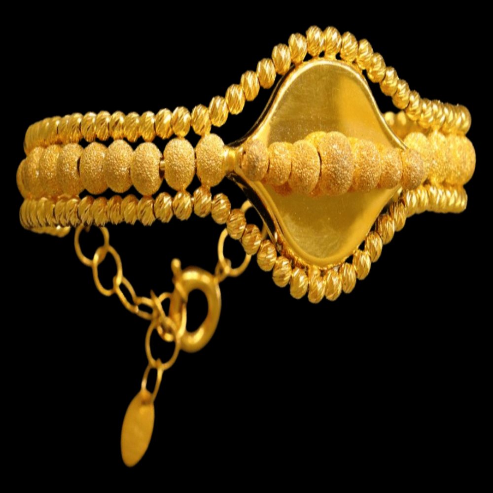 21K Gold Bangle Bracelet
