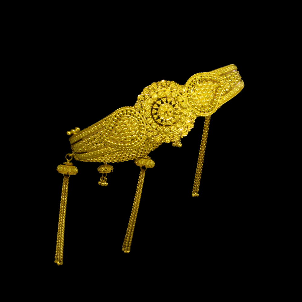22K Gold Bangle Bracelet – SW24251 image 2 of 2