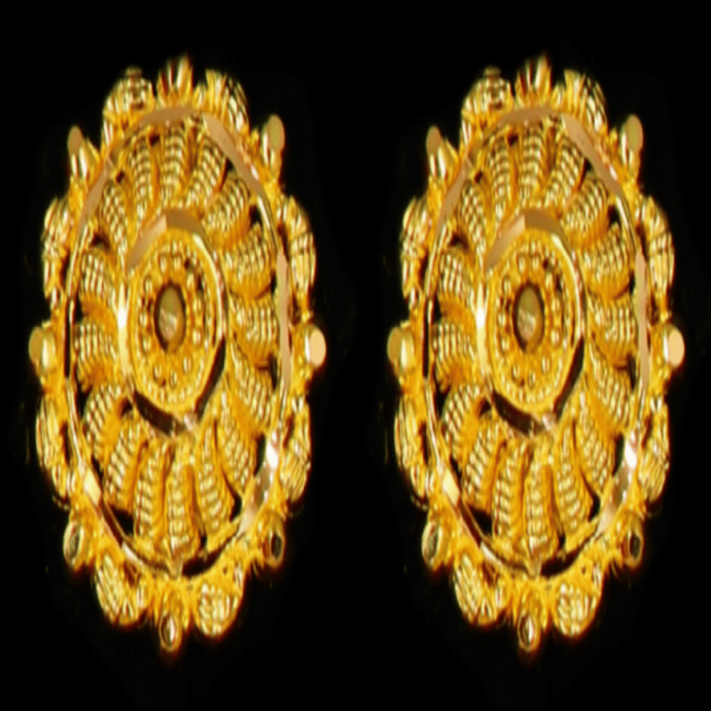 22K Gold Earrings - SW33514