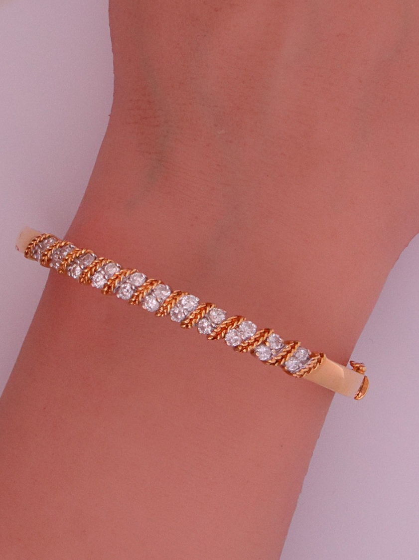 Diamond Bangle