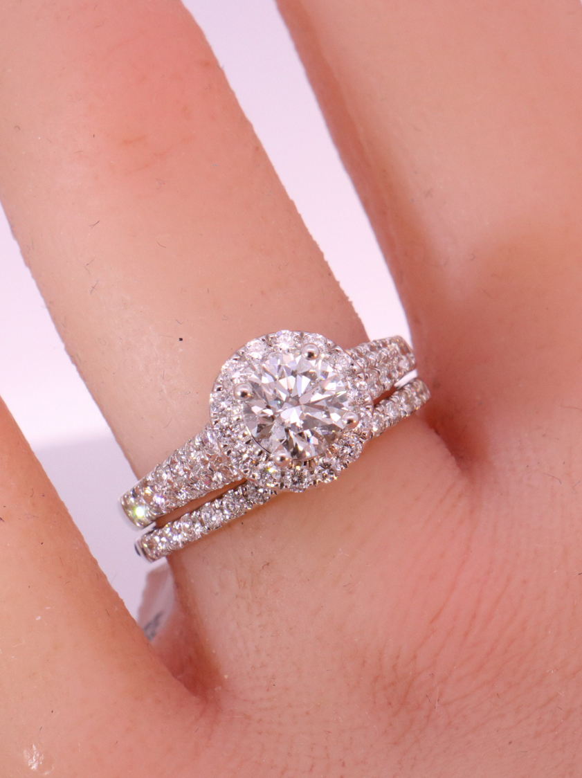 14K White Gold Diamond Bridal – SW13692 image 2 of 2