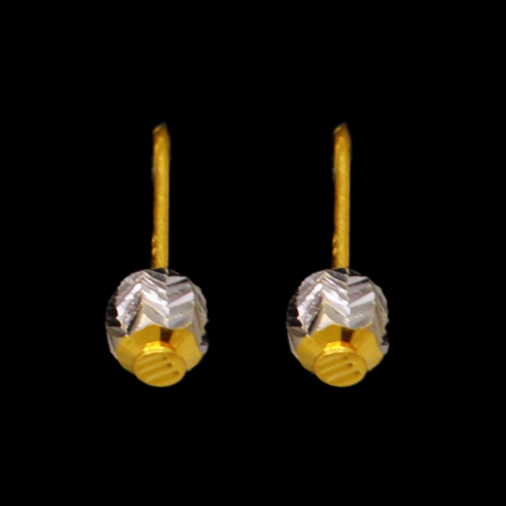22K Gold Earrings - SW33535