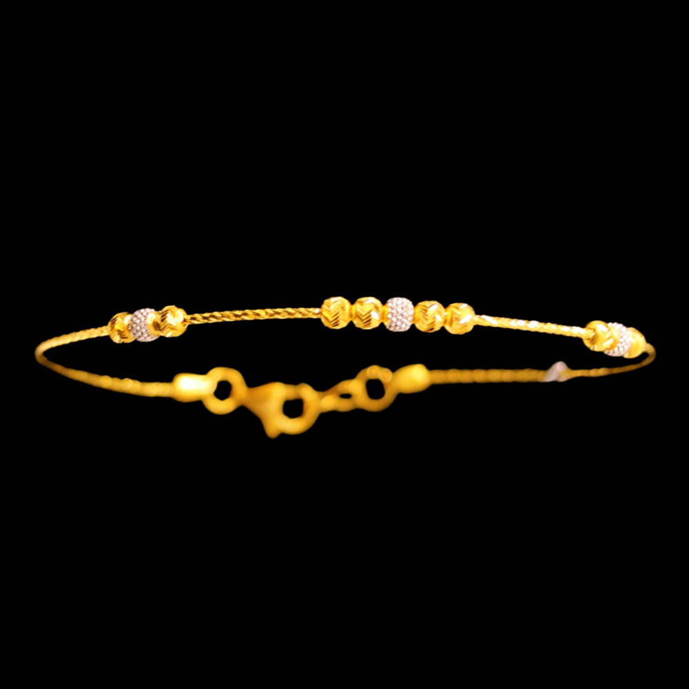 22K Gold Bangle Bracelet