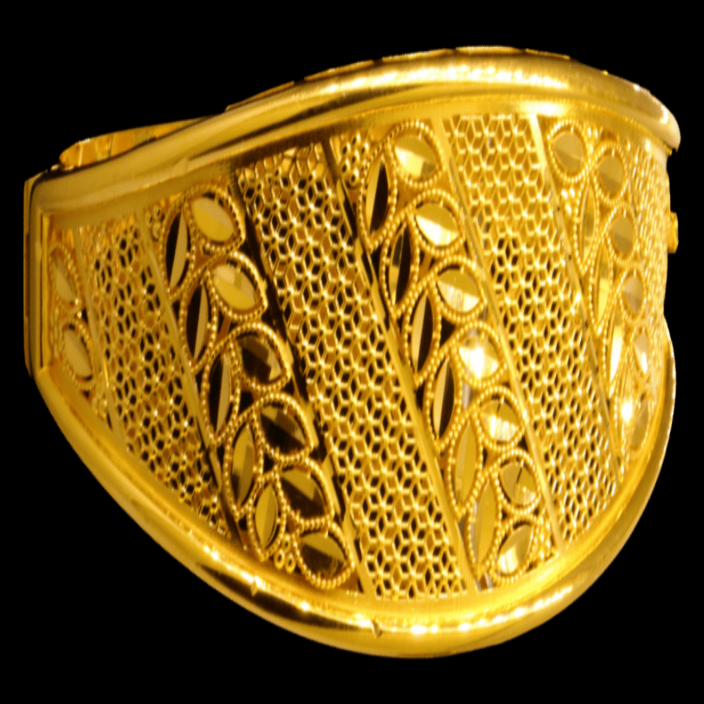 21K Gold Bangle Bracelet