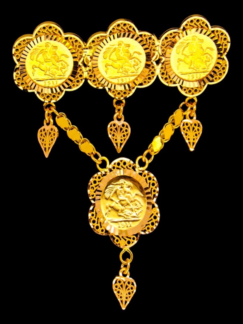 21K Gold Pin