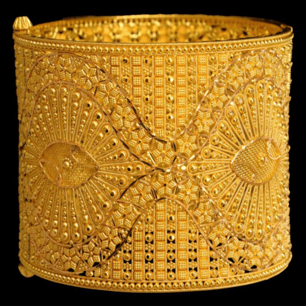22K Gold Bangle Bracelet