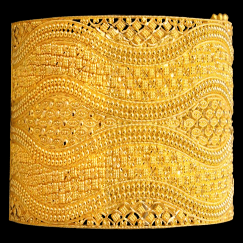22K Gold Bangle Bracelet