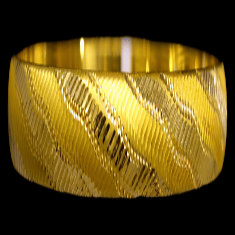 21K Gold Bangle Set Of 1 (M)