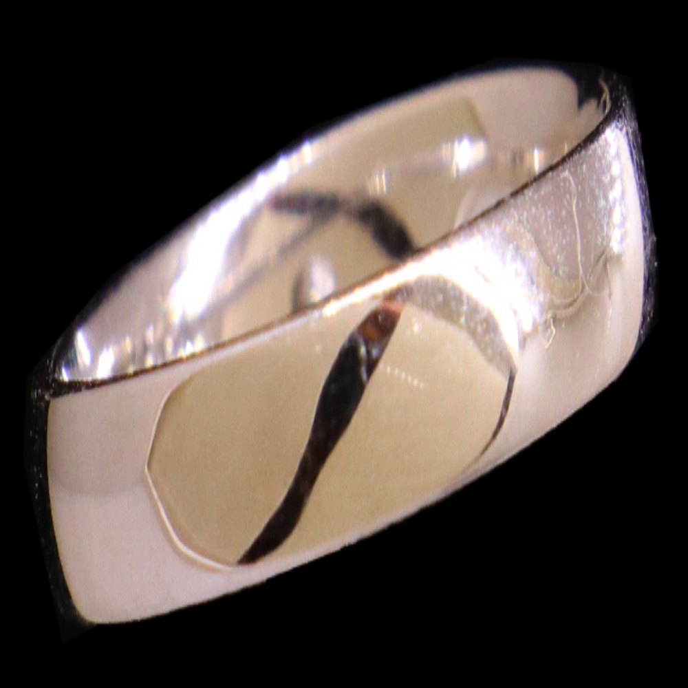 14K White Gold Band 7