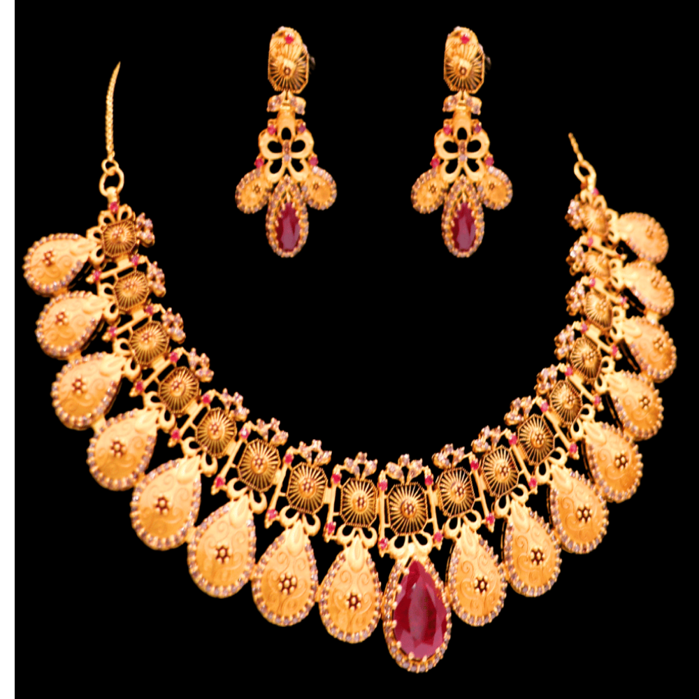 22K Gold Necklace Set