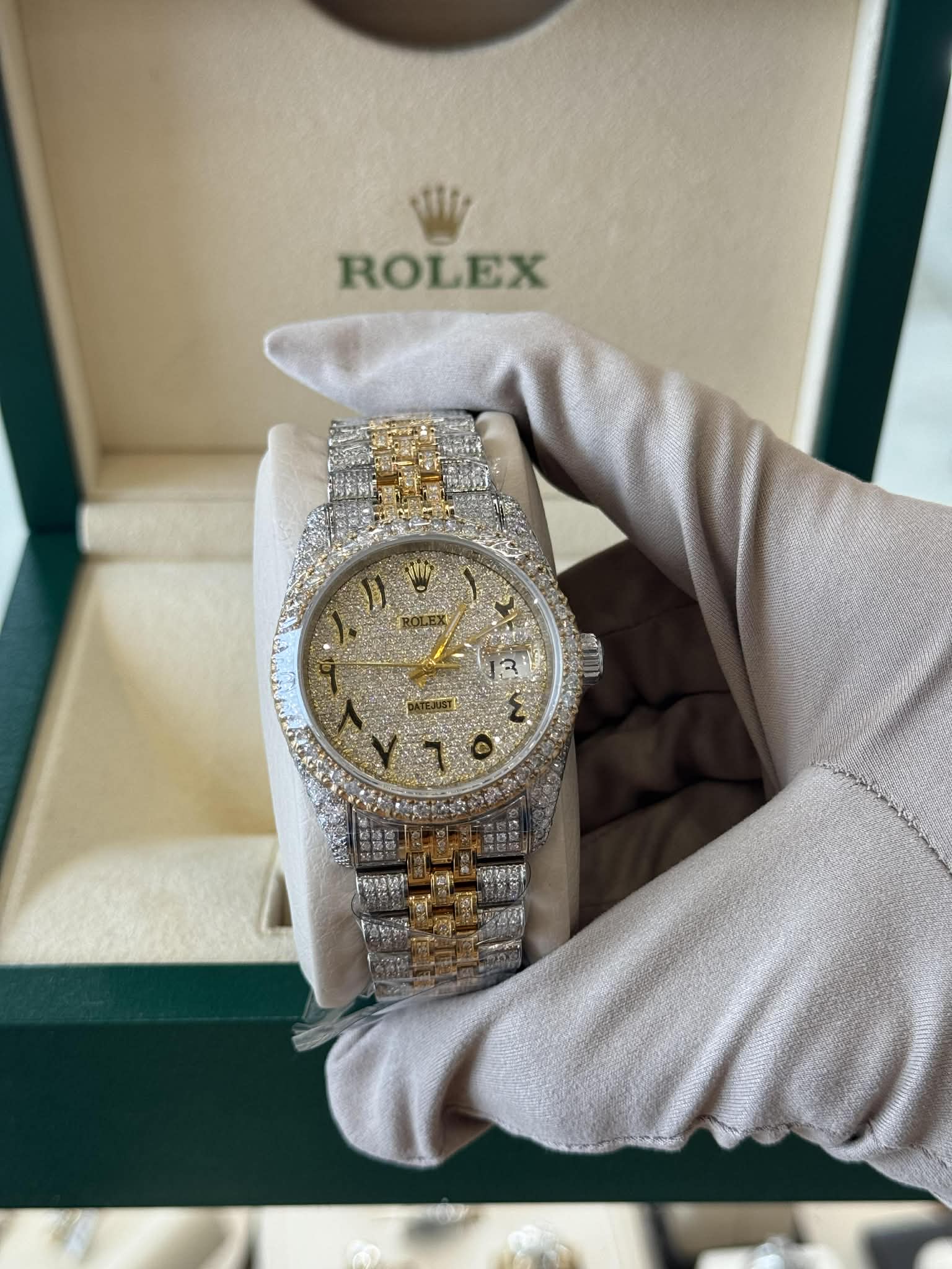 Rolex Watch Arabic