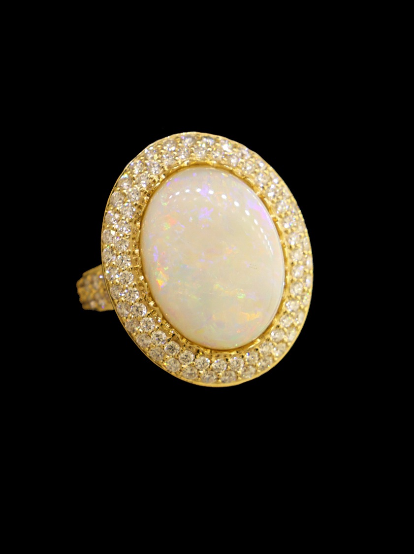 14K Yellow Gold Diamond Ring – SW13090 image 2 of 3