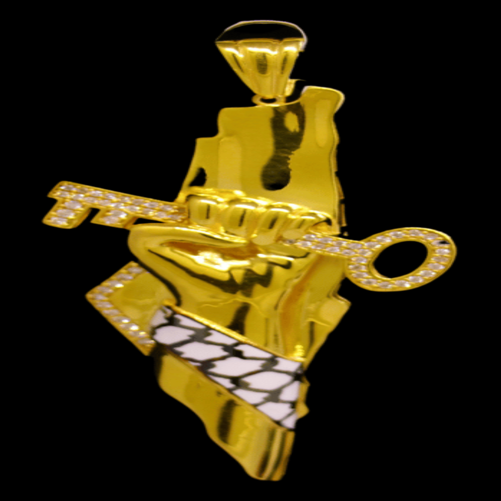 21K Gold Pendant