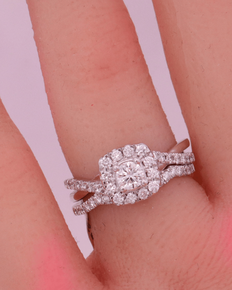 Diamond Bridal Set
