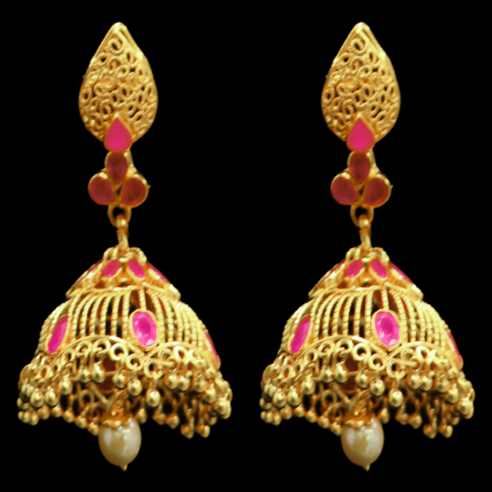 22K Gold Earrings - SD32244