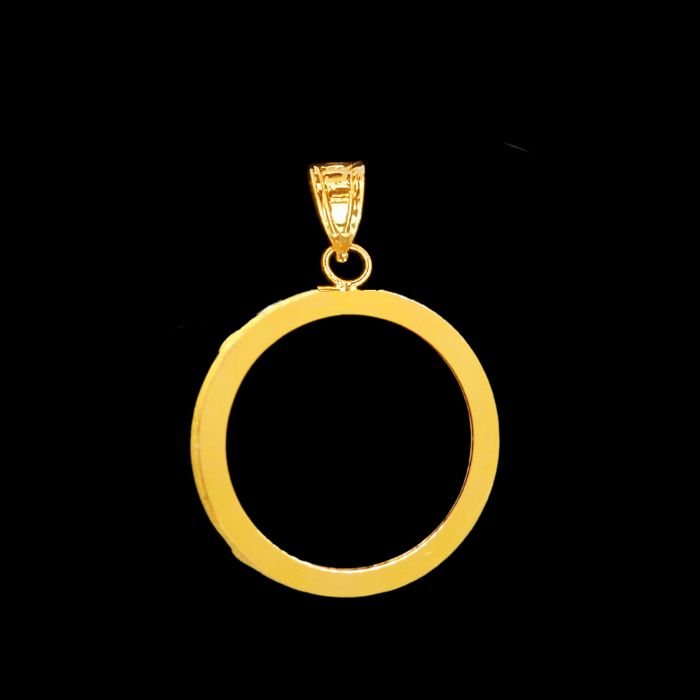 21K Gold Coin Frame