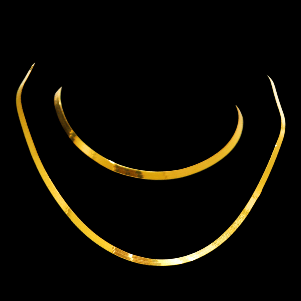 21K Gold Necklace Set