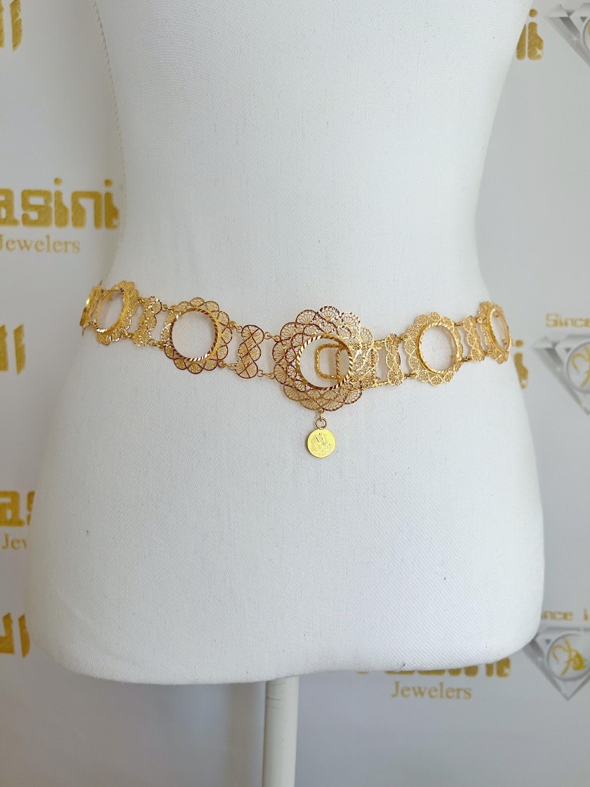 21K Gold Belt