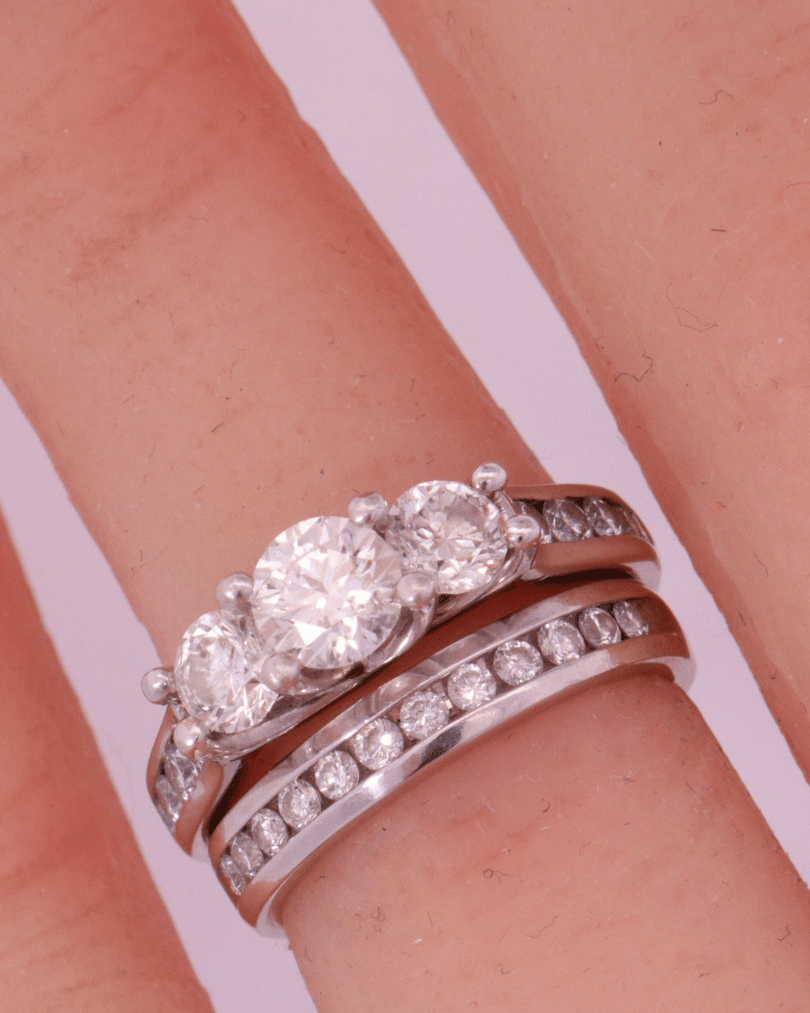 Diamond Bridal Set