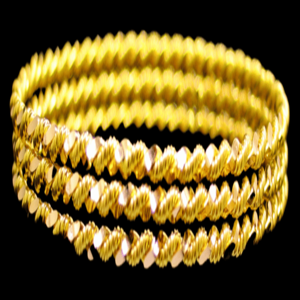 21k Gold Bangle Set (M)