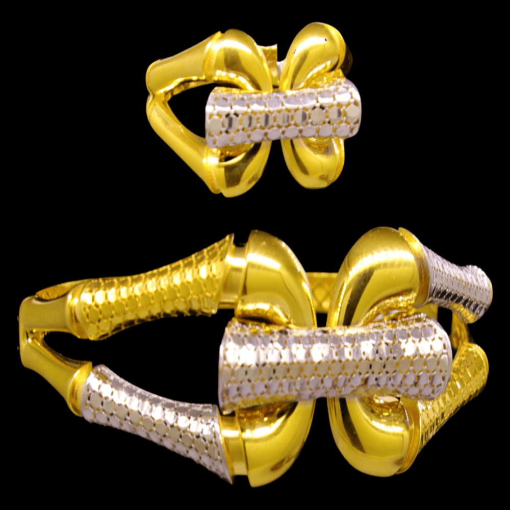 21k Gold Bangle Ring