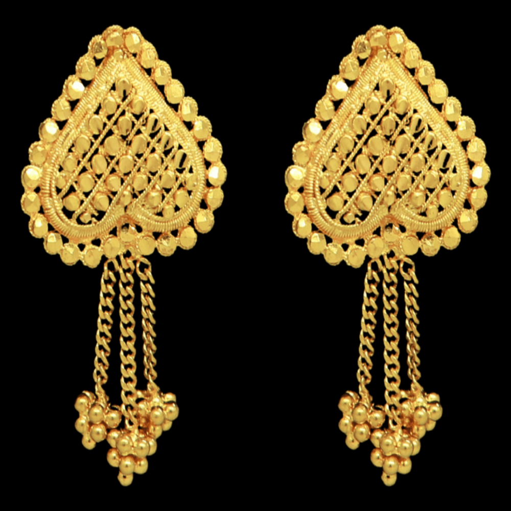 22K Gold Earrings - SW32483