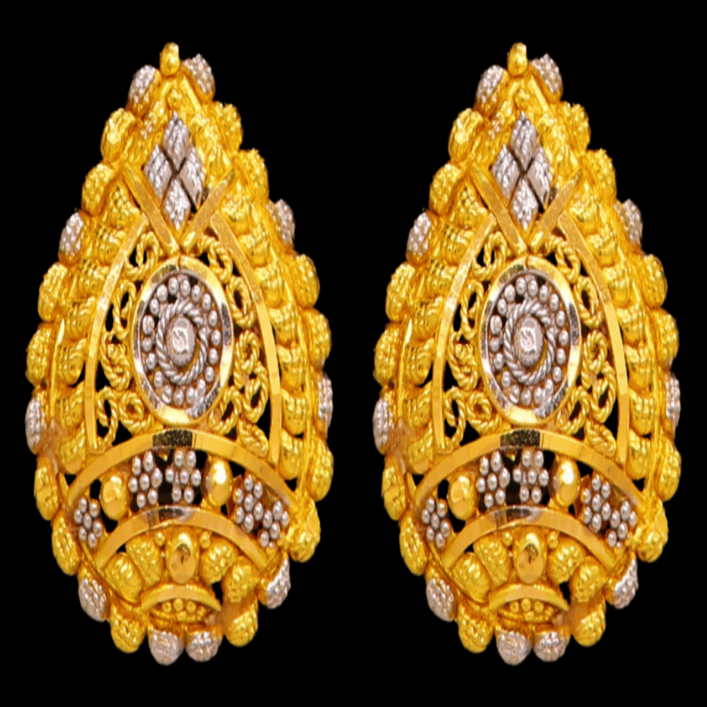 22K Gold Earrings - SW32484