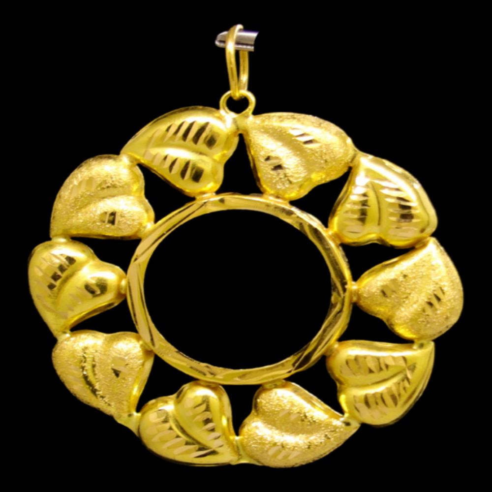 21K Gold Coin Frame