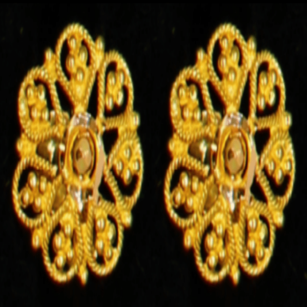 22K Gold Earrings - SW33498