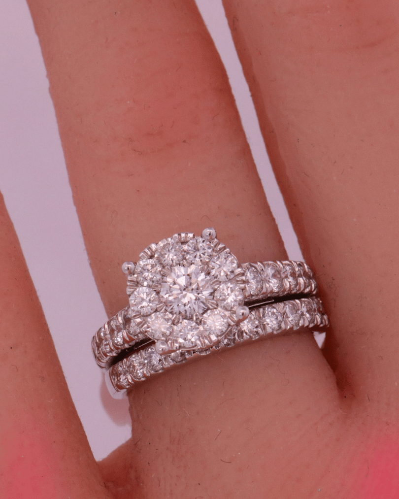 Diamond Bridal Set