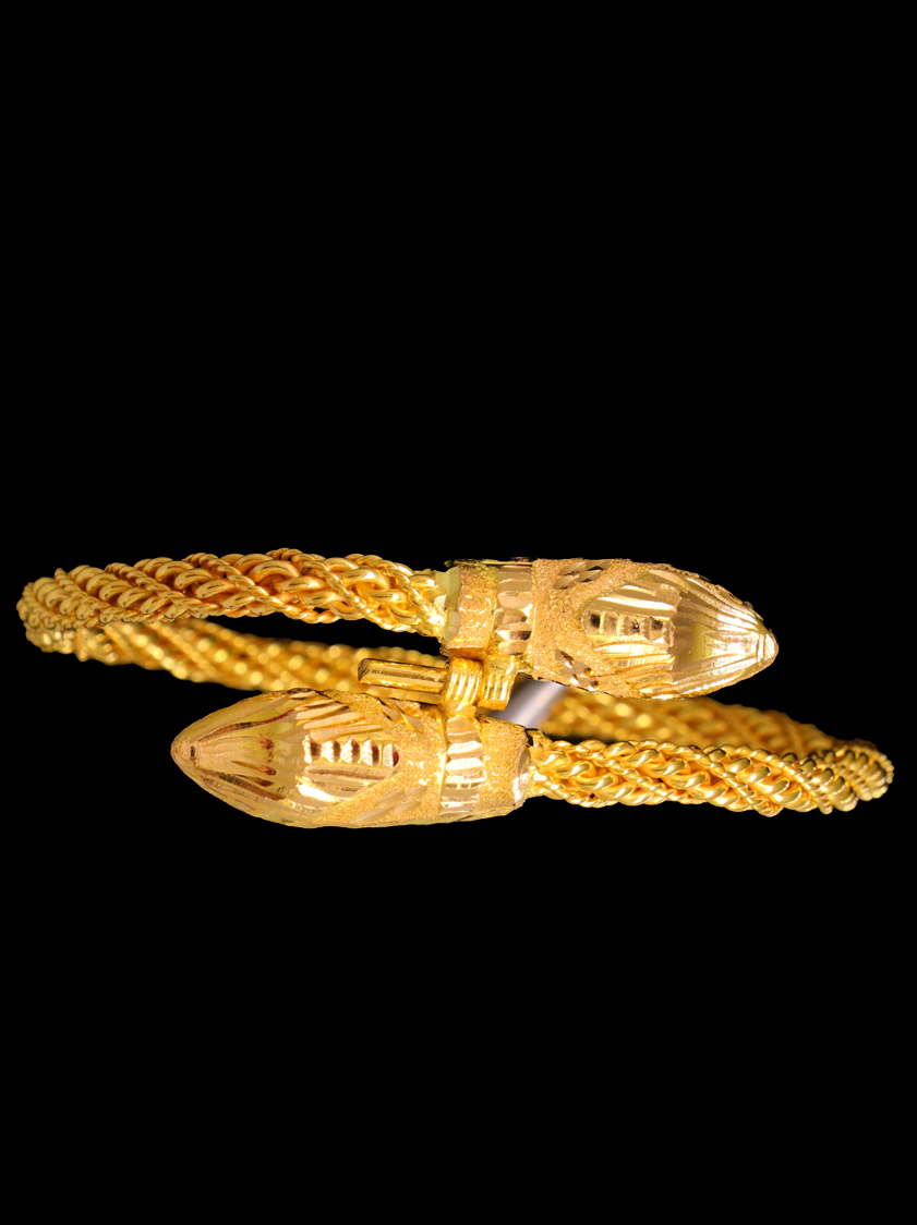 21K Gold Bangle Bracelet – SW14925 image 2 of 2
