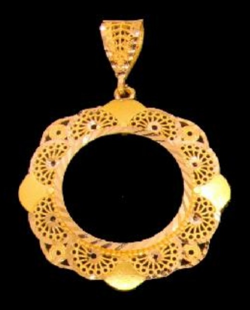 21K Gold Coins Frame