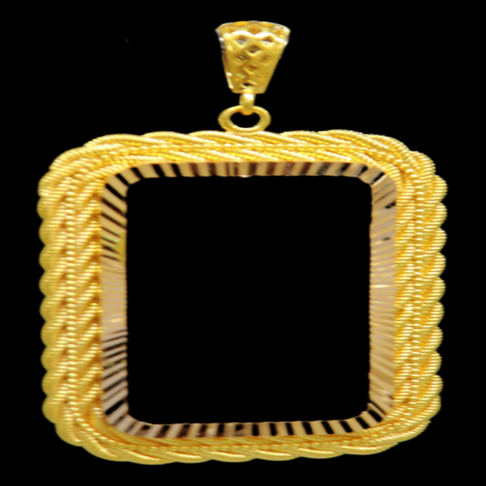 21K Gold Ounce Frame