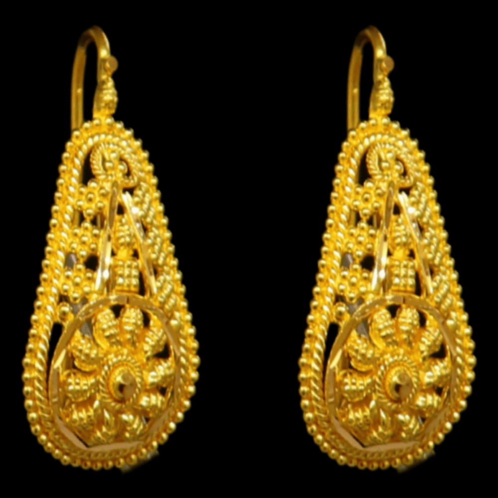 22K Gold Earrings - SW33524