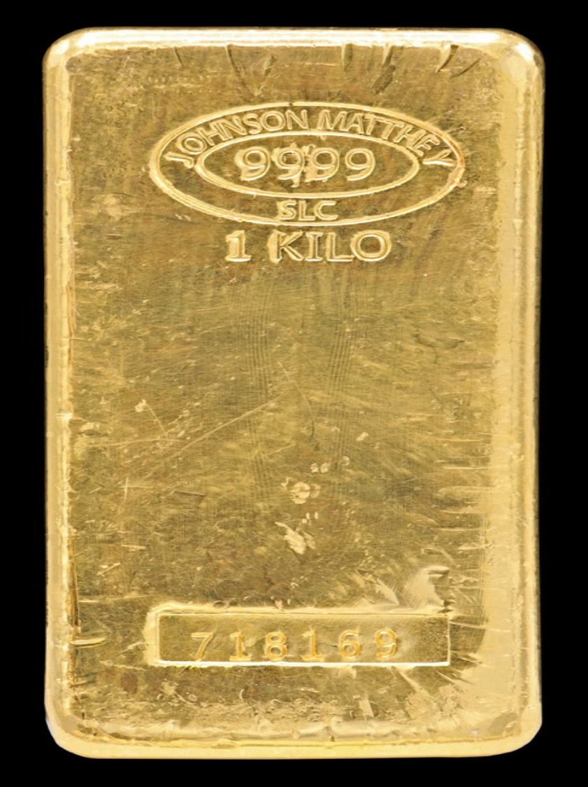 24K Gold Kilo Bar