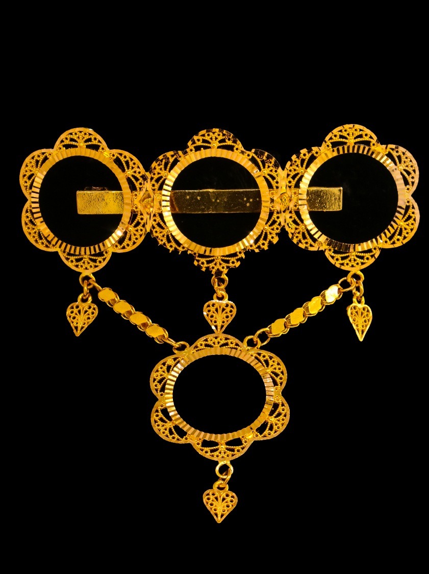 21K Gold Coins Pin