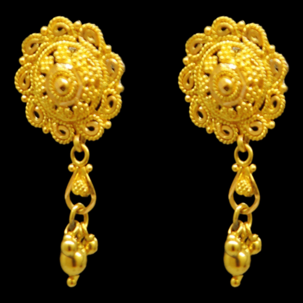 22K Gold Earrings