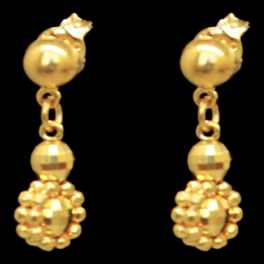 22K Gold Earrings - SW32755