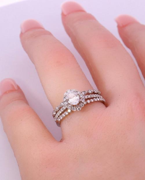 Diamond Bridal Set