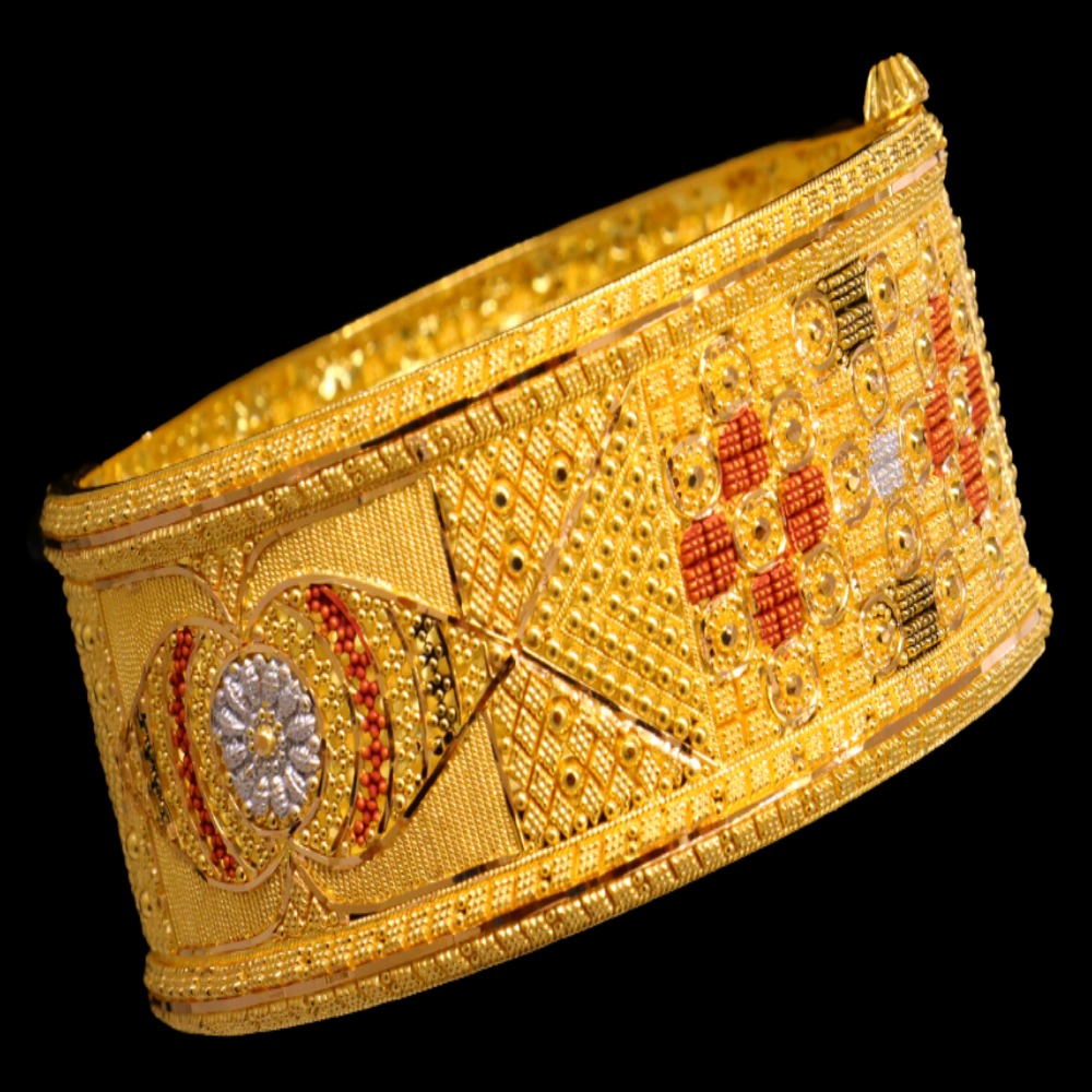 22K Gold Bangle Bracelet