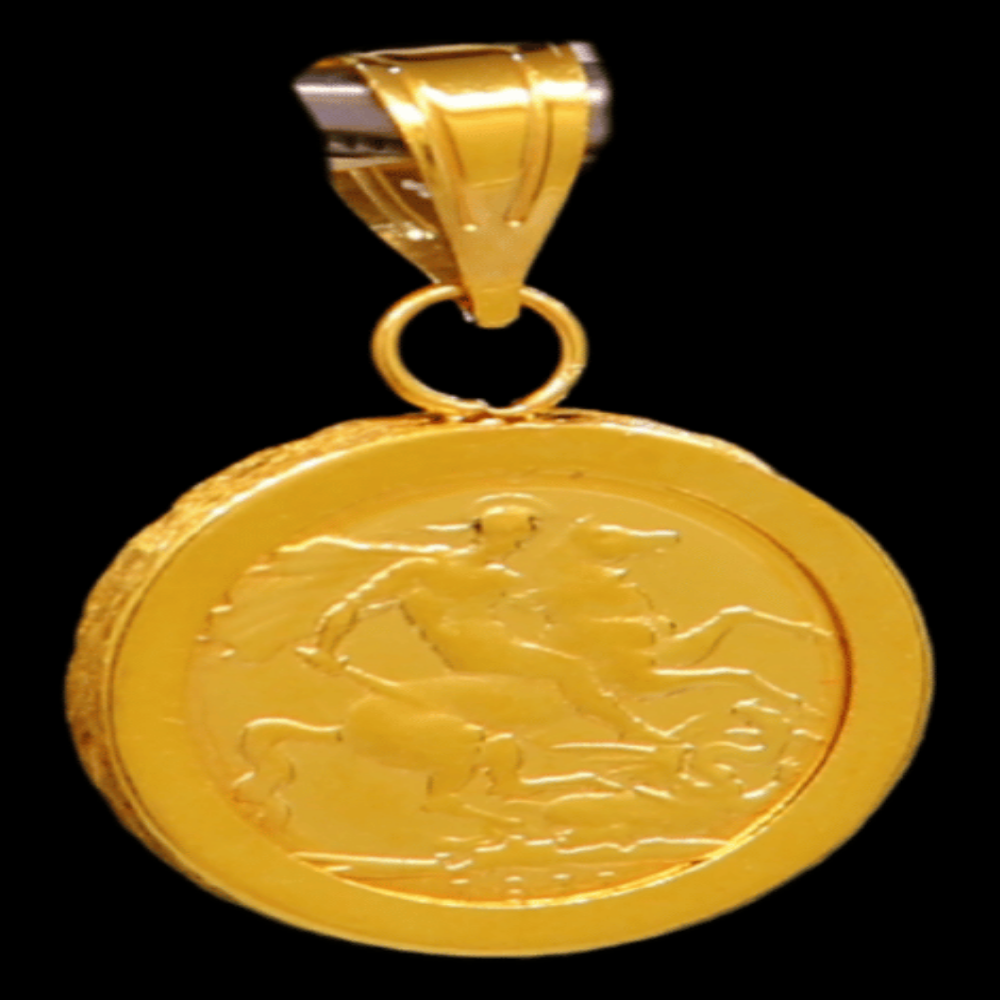 21K Gold Pendant