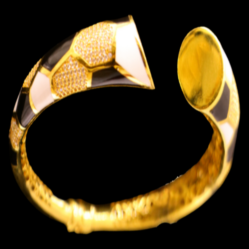 21K Gold Bangle Bracelet