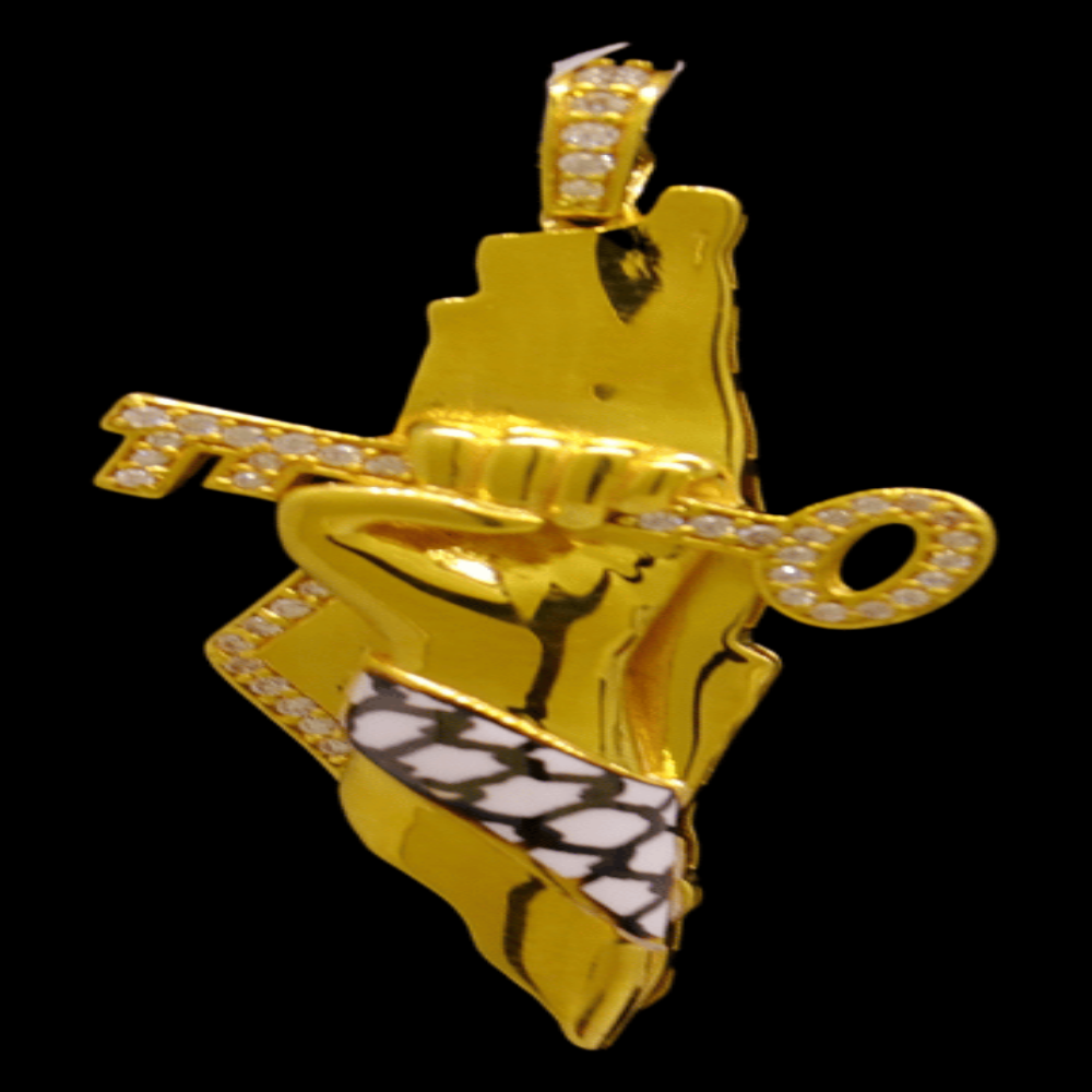21K Gold Pendant