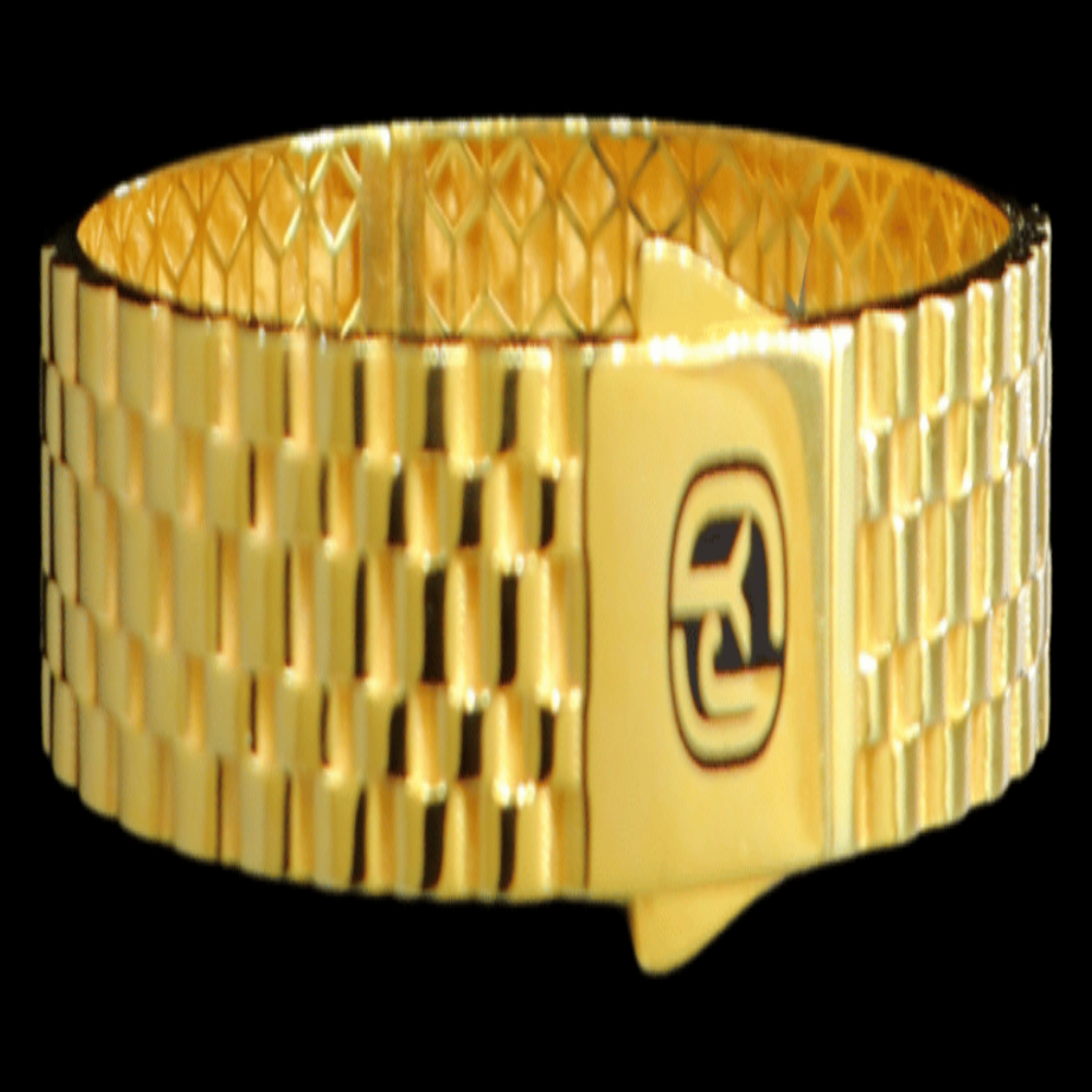 21K Gold Bangle Bracelet