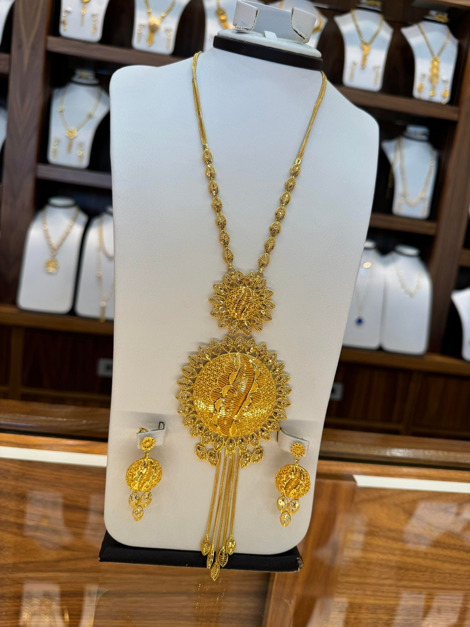 22K Gold Necklace Set