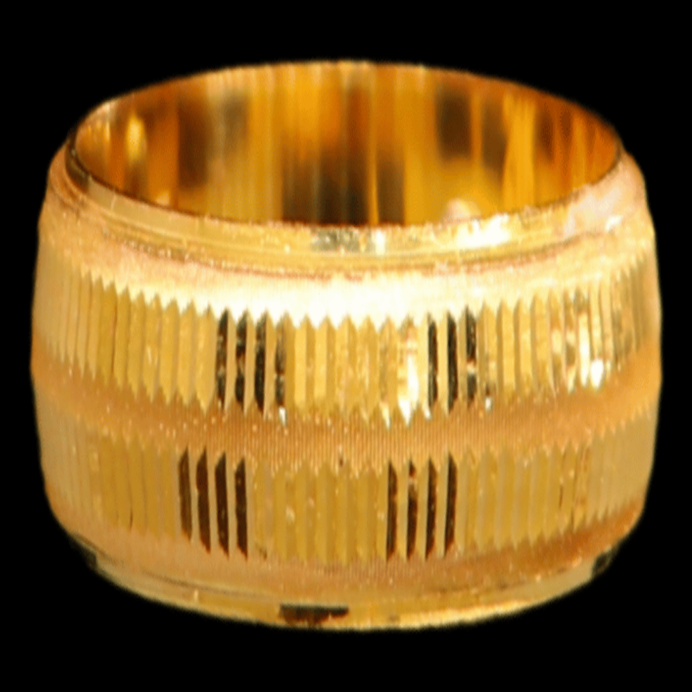 21K Gold Engagement Band Size 6.8 - SW32907