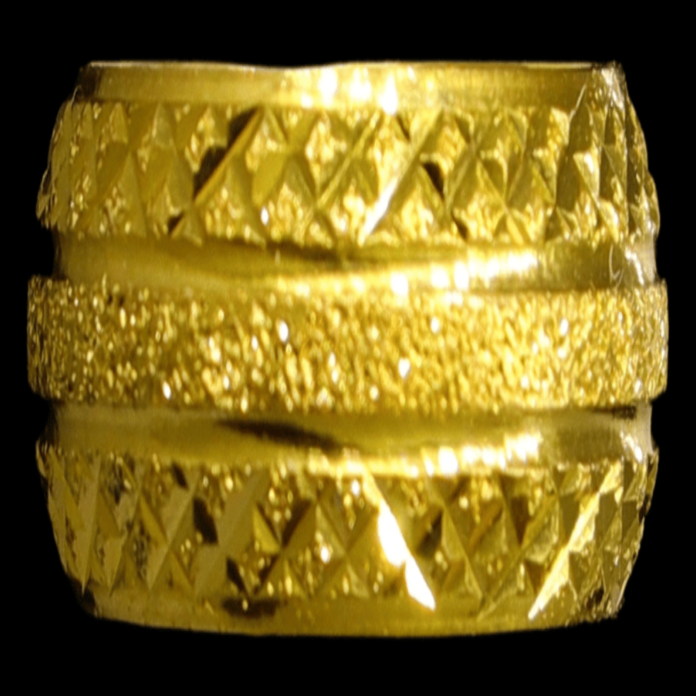 21K Gold Wedding Band Size 8.5 - SW30074
