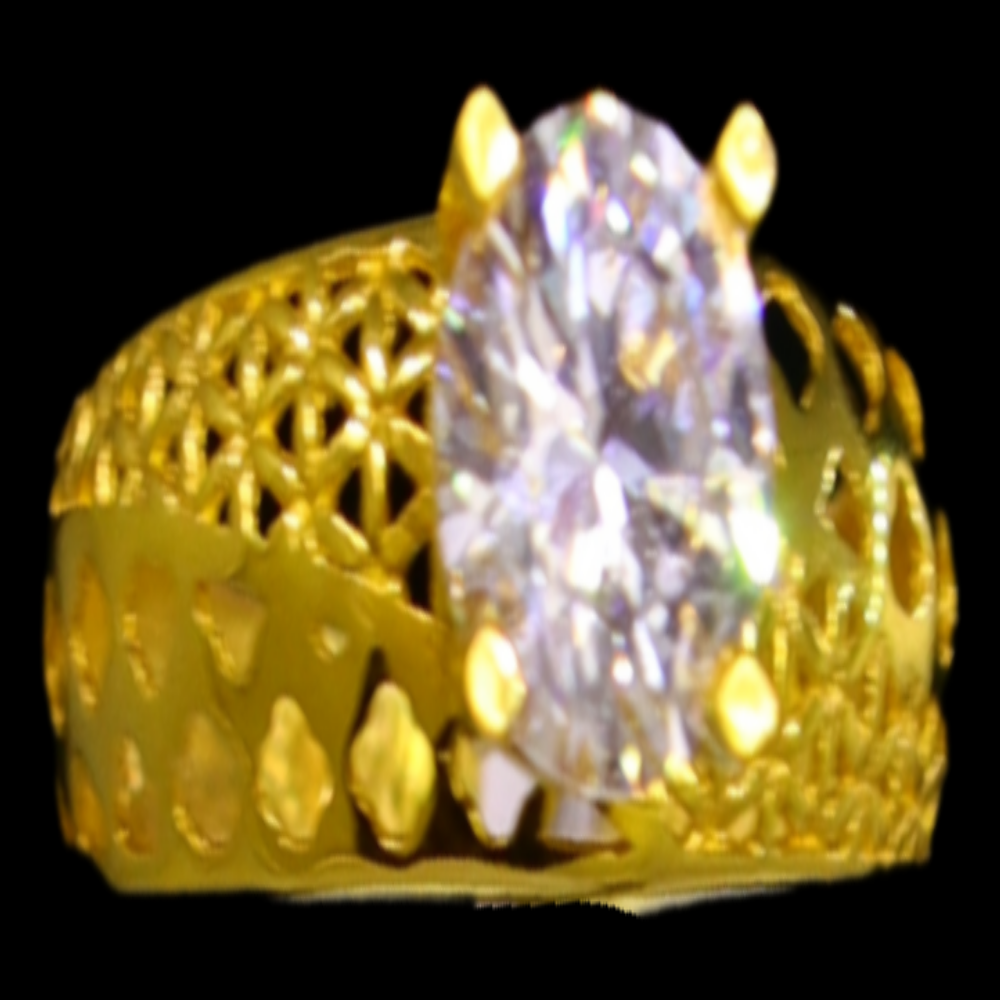 21K Gold Bridal Ring